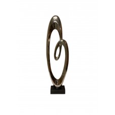 SCULPTURE B SHAPE ON BASE